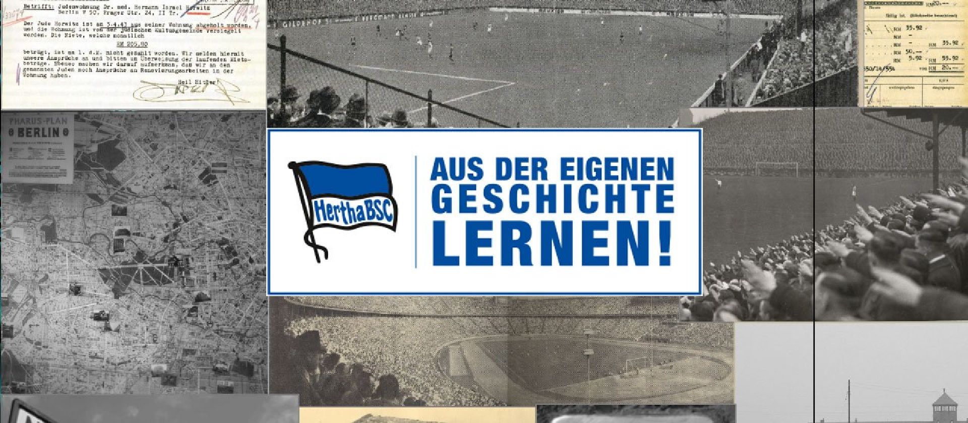 The 'Learn from our own history!' header