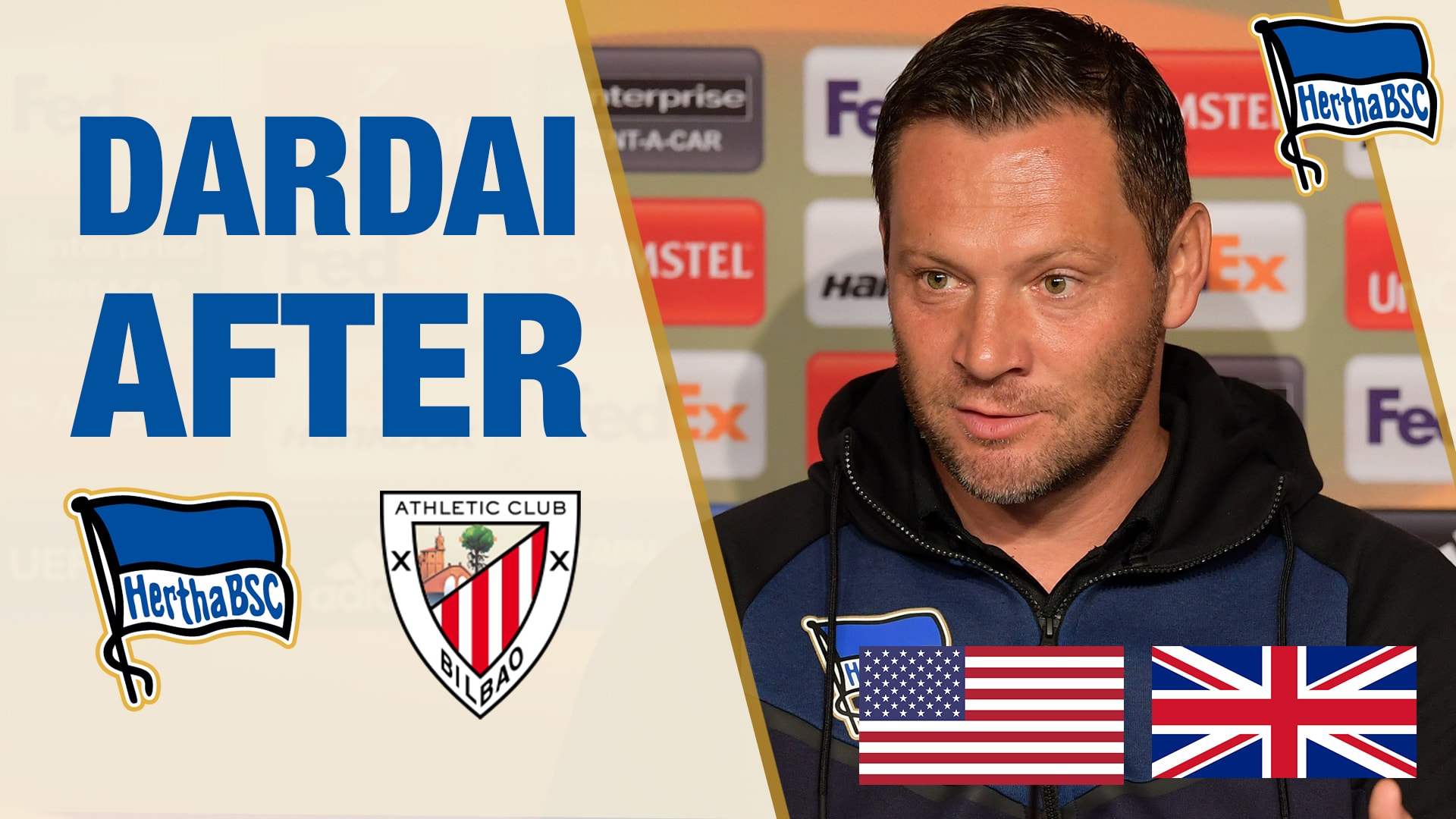 Dardai: "I'm proud of my boys"