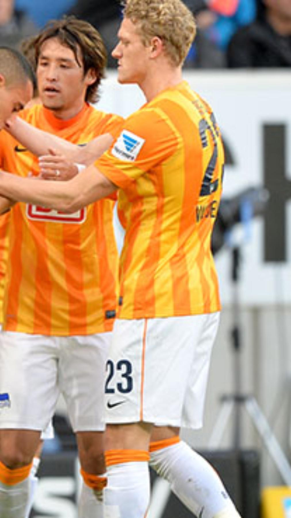 Away win! Hertha triumph 3-2 in Hoffenheim