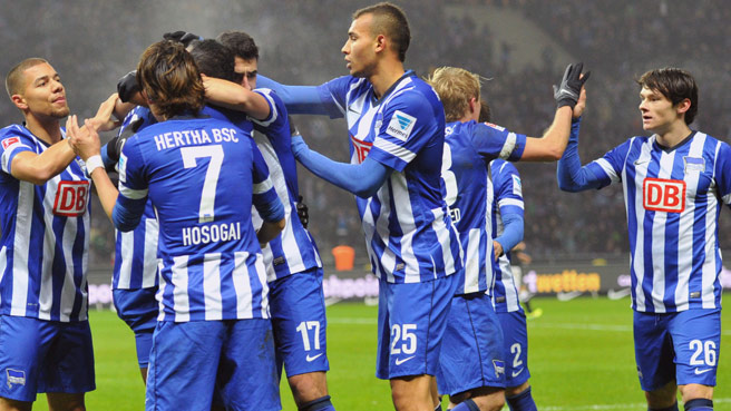 Hertha scrape 3-2 win over Werder Bremen