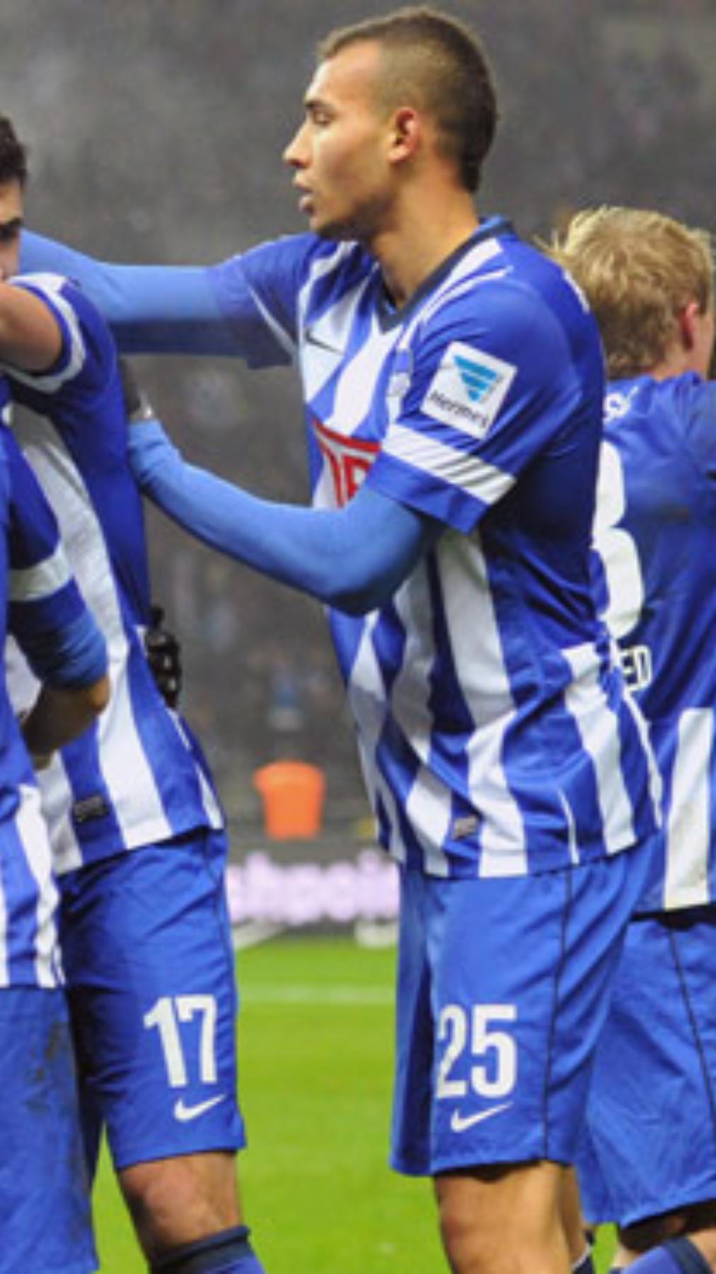 Hertha scrape 3-2 win over Werder Bremen