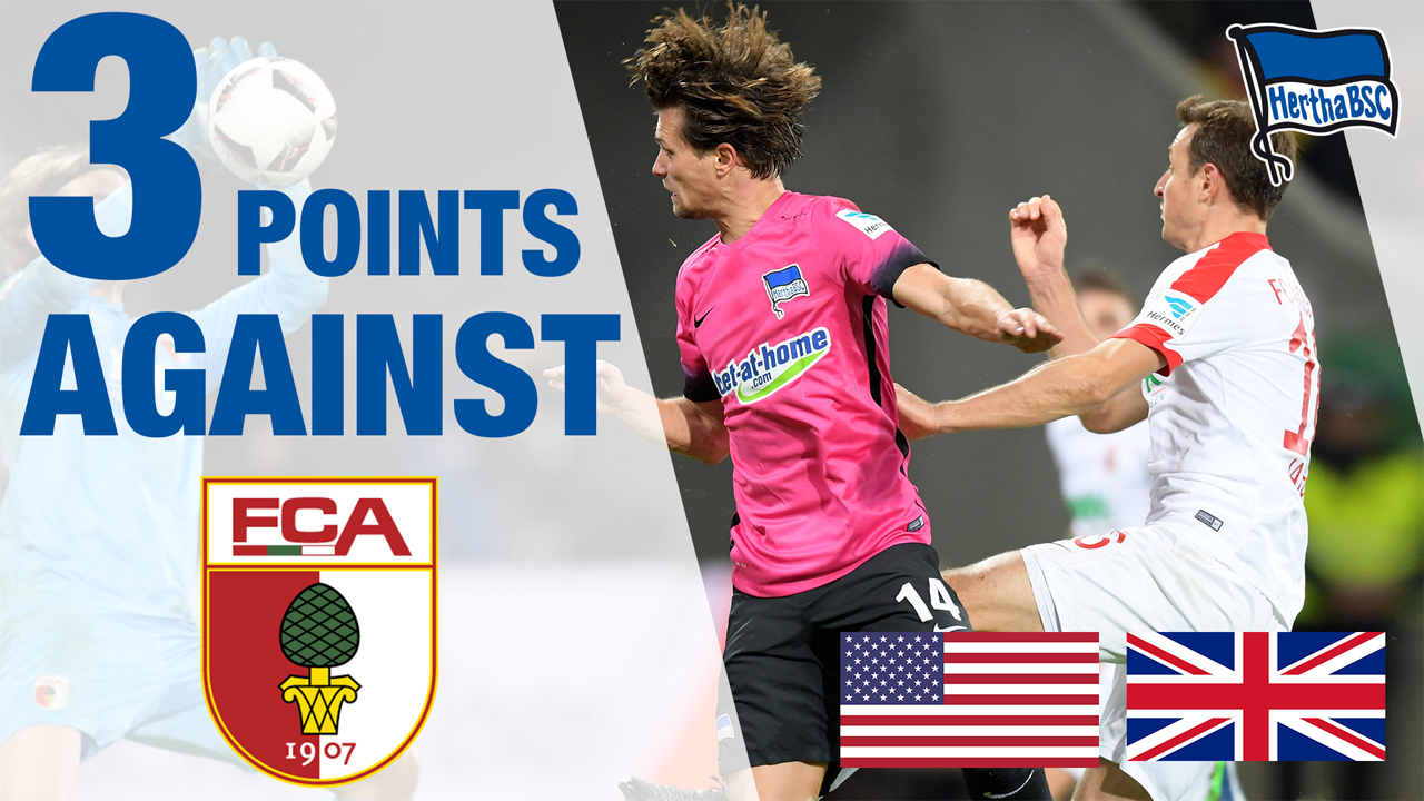 Three points against Augsburg
