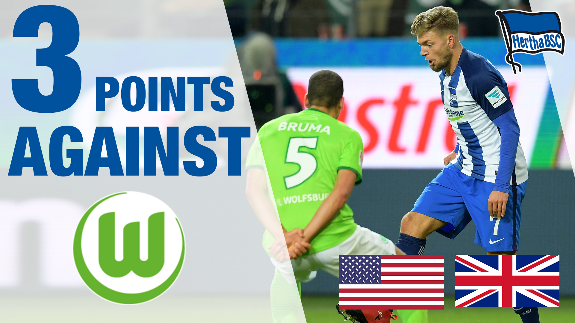 3 points against Wolfsburg