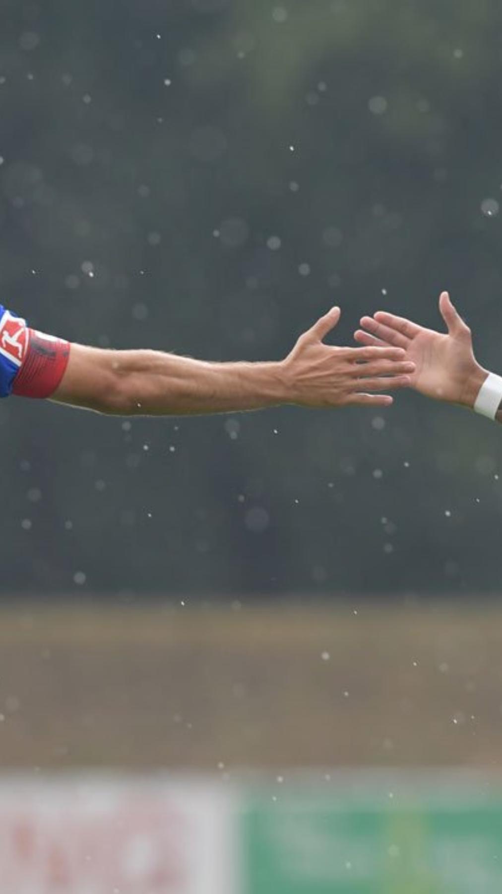 Hertha narrowly beat Dukla Prague 3-2