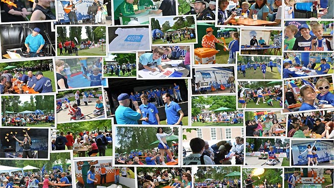 Fans für Fans: Herthaner helfen beim Sommerfest!