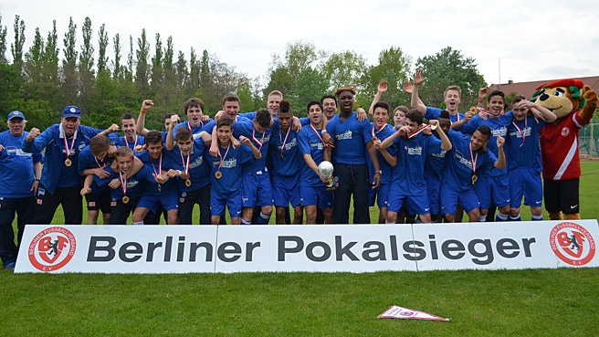 Herthas U15 verteidigt Berliner Pokal-Titel