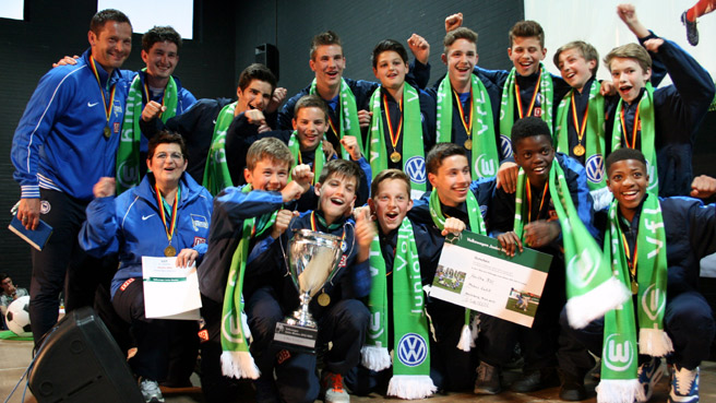 Herthas U13 gewinnt Volkswagen Junior Masters