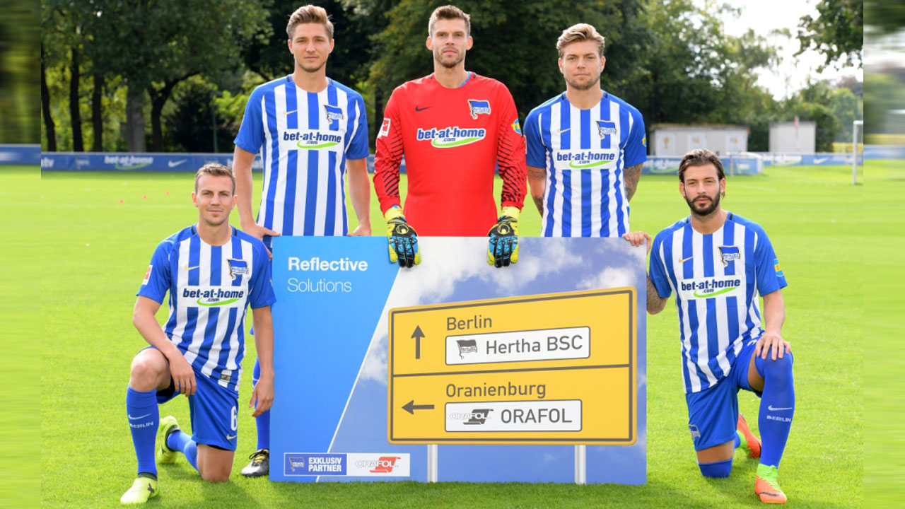 Hertha BSC und ORAFOL verlängern vorzeitig