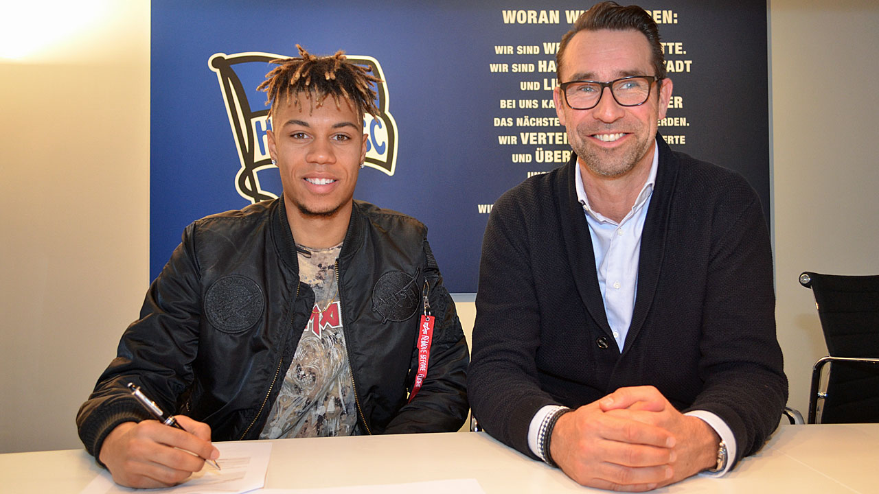 Hertha BSC stattet Friede mit Profivertrag aus