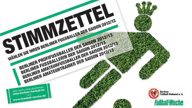 Noch bis Sonntag: Wahl zu Berlins Fußballer der Saison