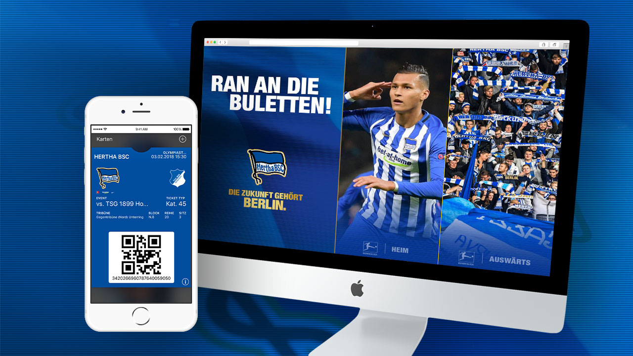 Neuer Ticket-Onlineshop | Hertha BSC