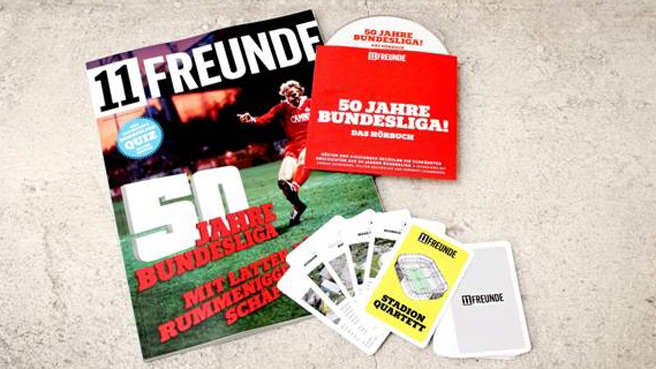 Verlosung von "11Freunde"- Paketen