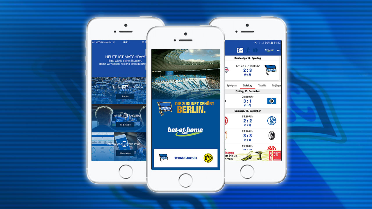 Noch näher dran mit der App und dem neuen Spieltagsmodus