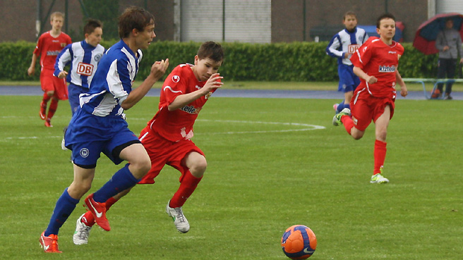 U13-Junioren schlagen den 1. FC Union