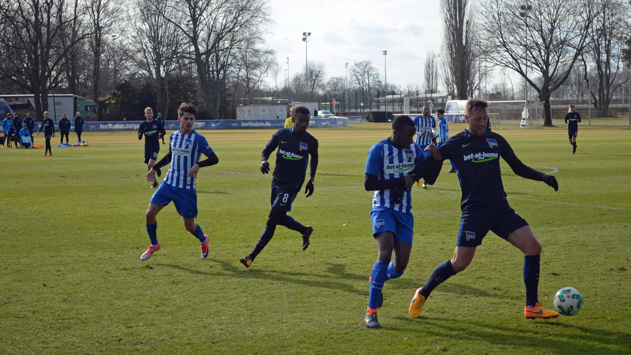 Viele Tore im internen Trainingsspiel
