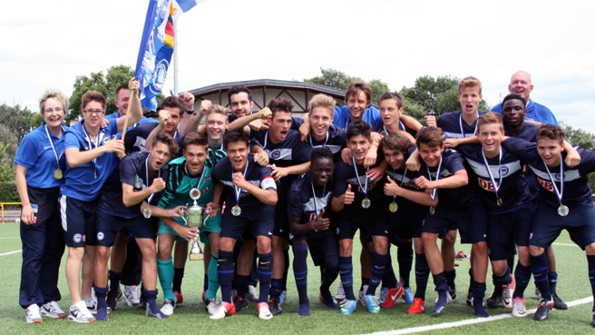 U16-Herthaner gewinnen NOFV-B-Junioren-Regionalliga