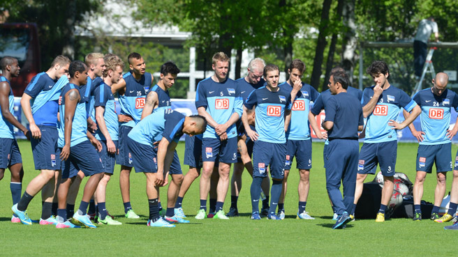 Trainingsauftakt am Sonntag