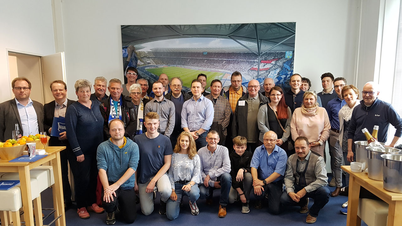 Botschafter- und Partnerschulentreffen beim Spiel gegen Köln