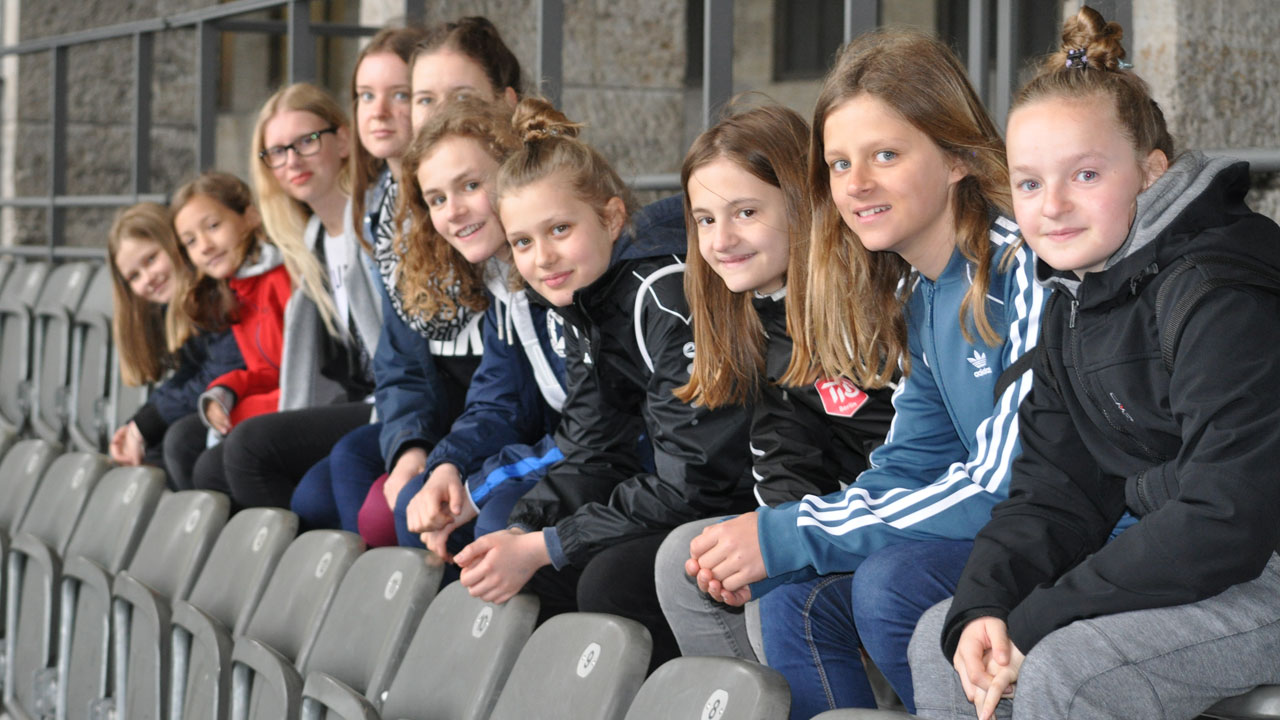 "Girls' Day" bei Hertha BSC