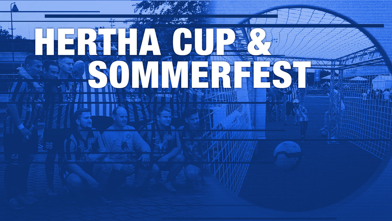 Sommerfest und Hertha-Cup am 26. Mai