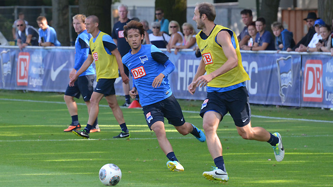 Das Training am Donnerstag