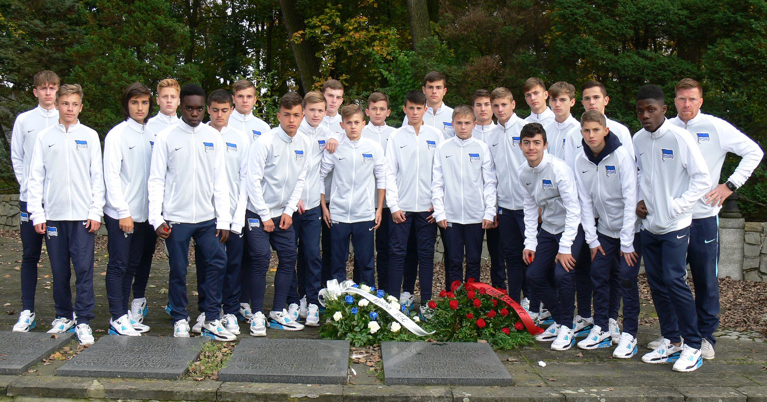 Herthas U15 besucht Gedenkstätte in Auschwitz
