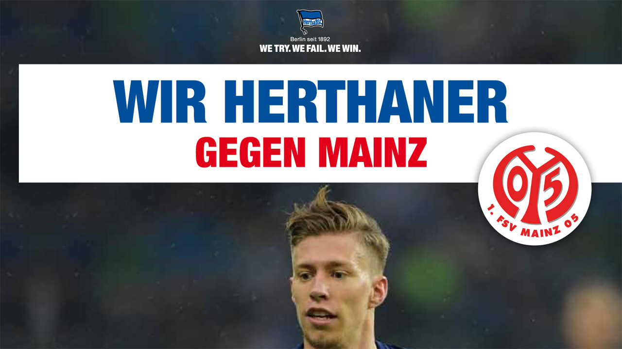 Wir Herthaner gegen Mainz!
