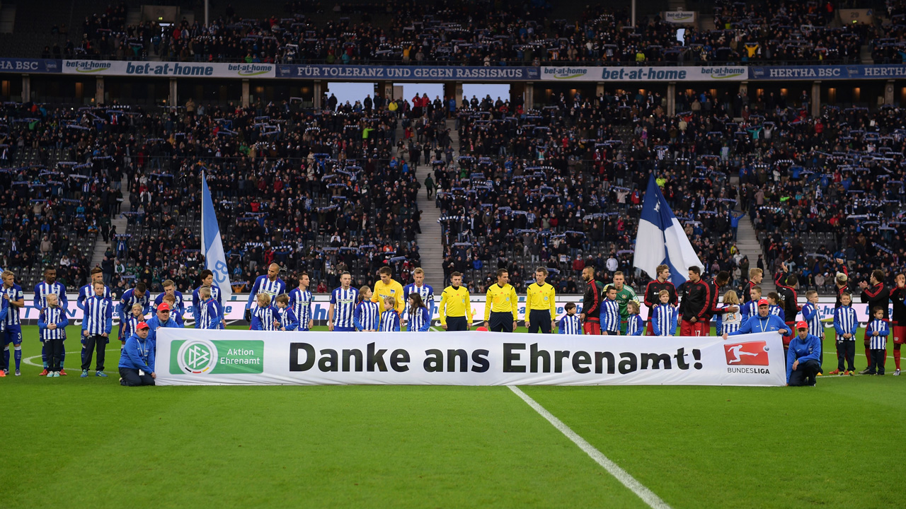 Danke ans Ehrenamt: Unsere Amateure. Echte Profis.