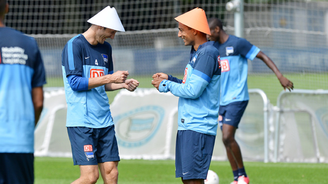 Der Trainingstag bei Hertha