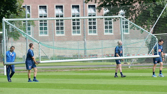Der Trainingstag am Donnerstag