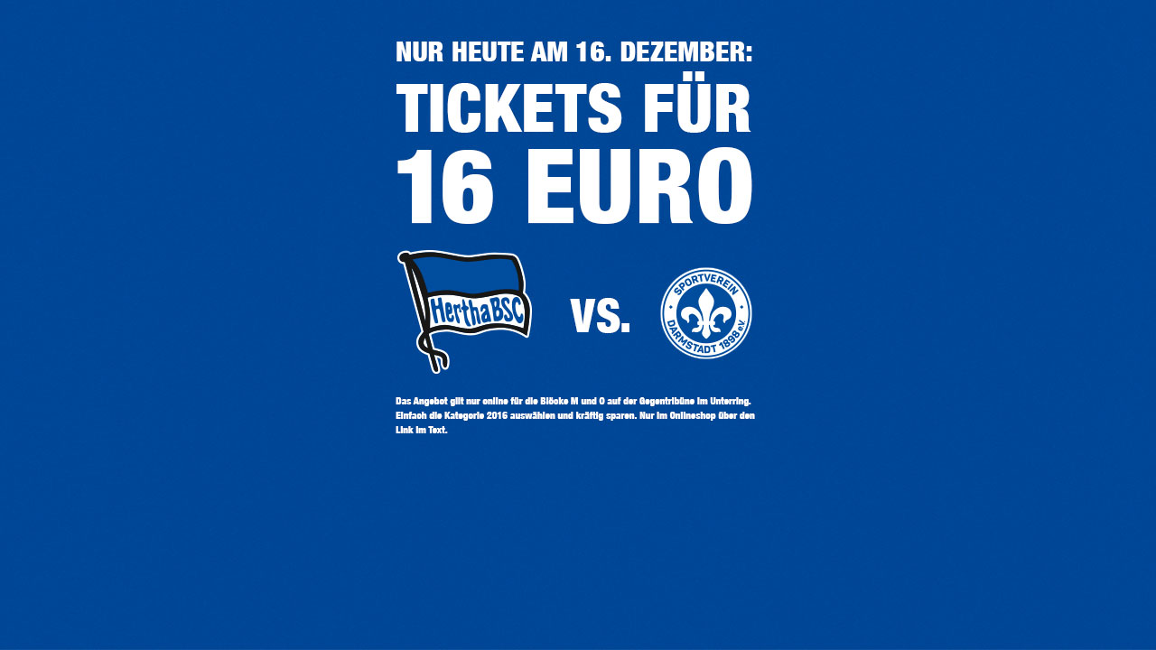 Letzte Chance auf ein Heimspiel 2016! 