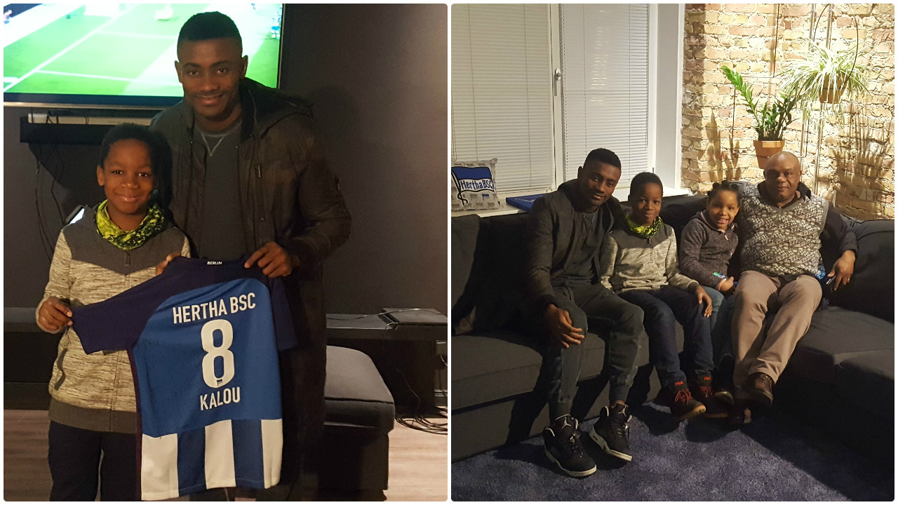 Herthaner helfen: 'Meet and Greet' mit Salomon Kalou