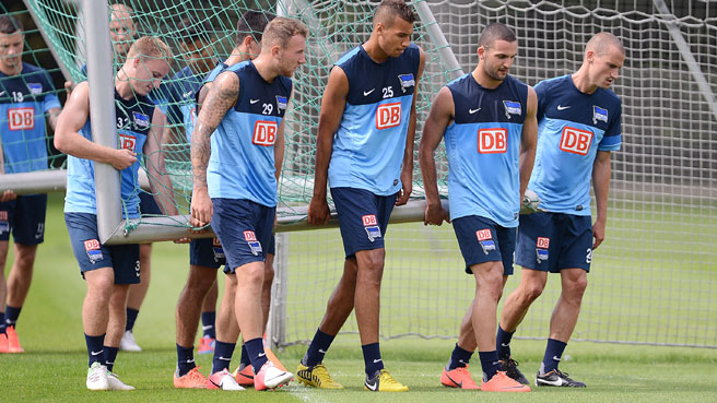 Der Trainingstag am Montag