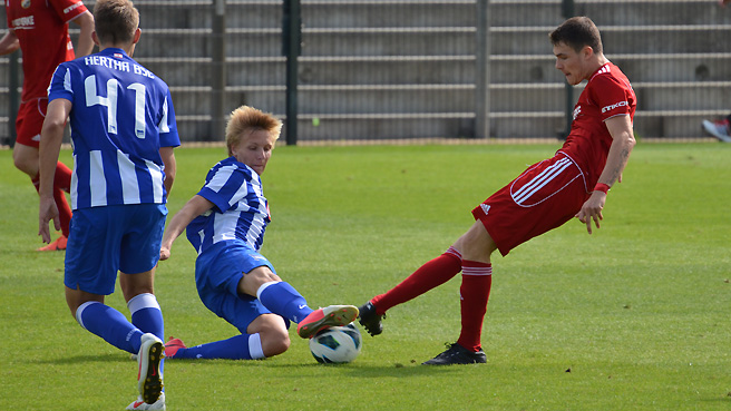 1:1-Remis für Herthas U23 gegen Halberstadt