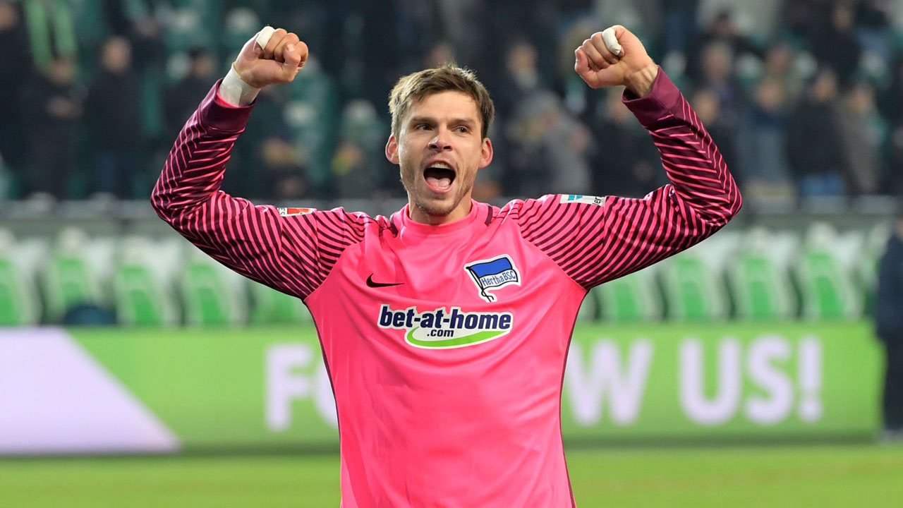 Rune Jarstein ist "Herthaner der Hinrunde"!