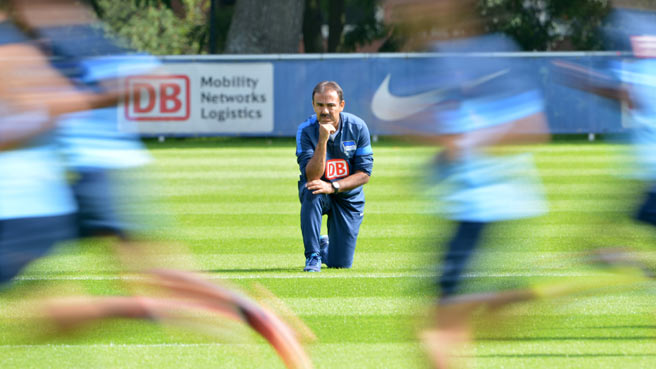 Das Training am Dienstag