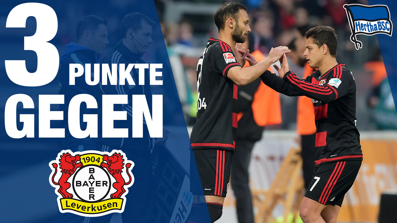 Drei Punkte gegen Leverkusen