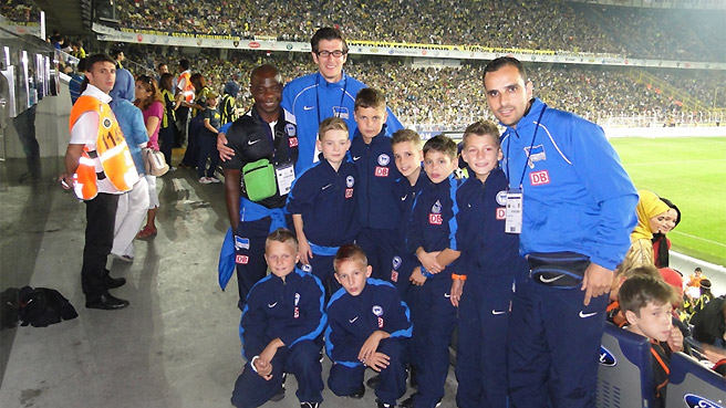 Herthas U10-Junioren zu Besuch in Istanbul