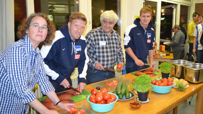 Zecke kocht mit Herz