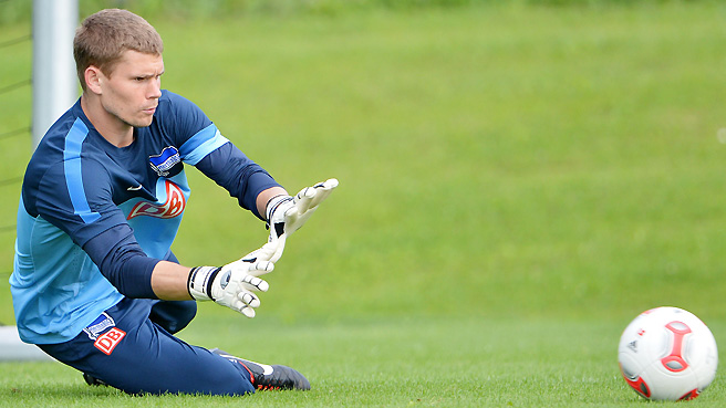 Kraft, Ben-Hatira und Janker im Training