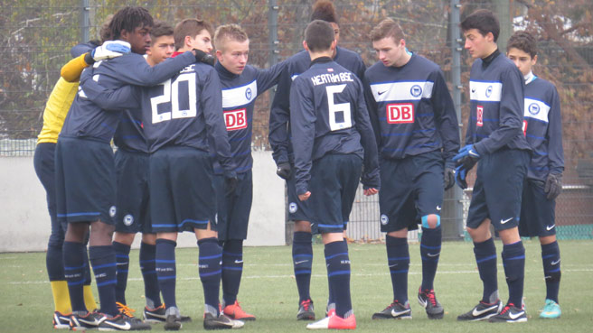 U15 schlägt Erfurt 4:0