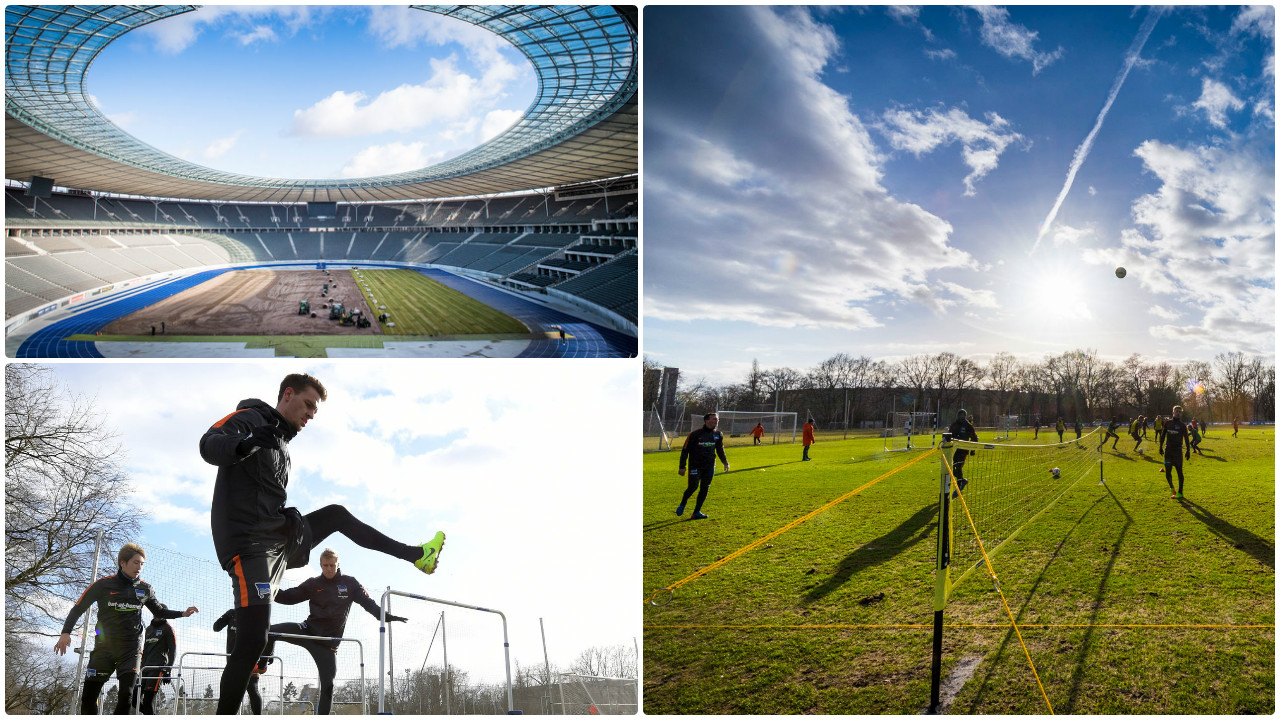 Angeschnitten: Trainingsauftakt - Rasen - Massage