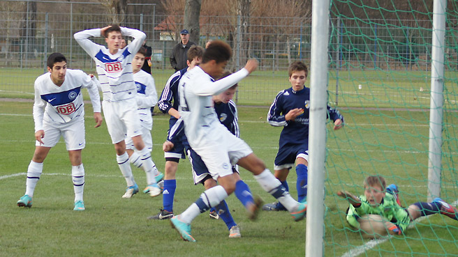 U15-Junioren besiegen Jena mit 3:0