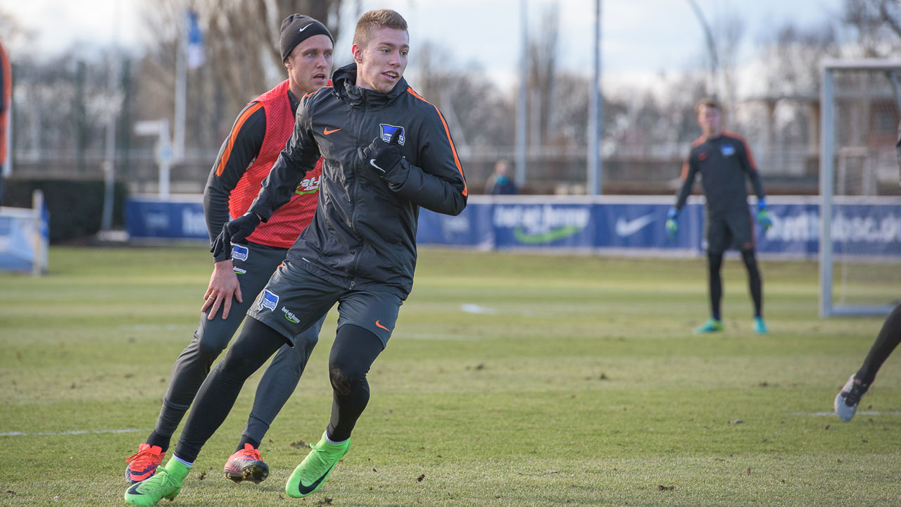 Weiser im Teamtraining