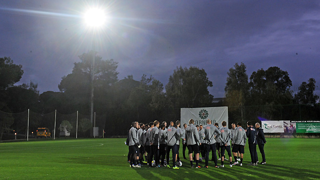 Trainingsstart und Trainingslager