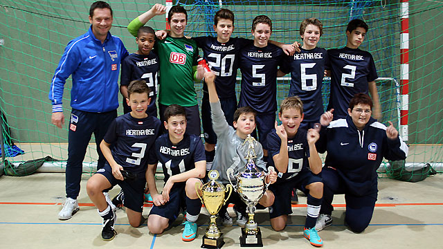 Positive Hinrundenbilanz von Herthas U13
