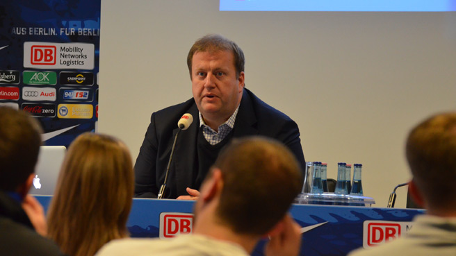 Ingo Schiller hält Vortrag vor amerikanischen Studenten