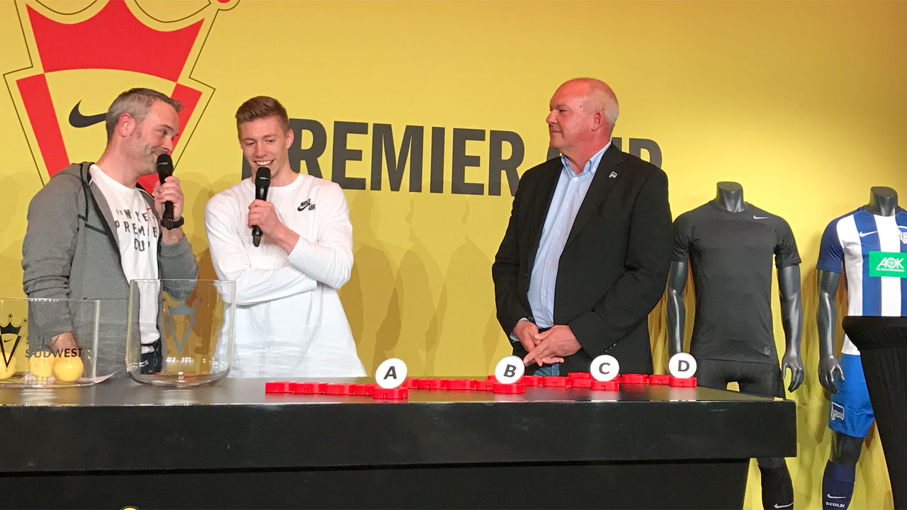 Gruppen für den Nike Premier Cup ausgelost