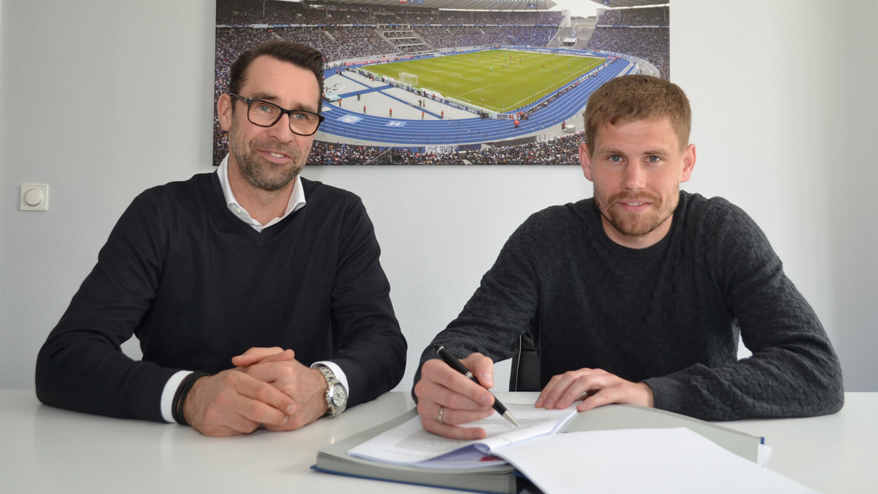 Hertha BSC verlängert mit Kraft