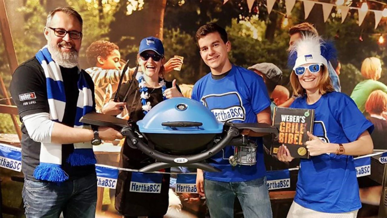 Großes Weber®-Hertha BSC-Gewinnspiel